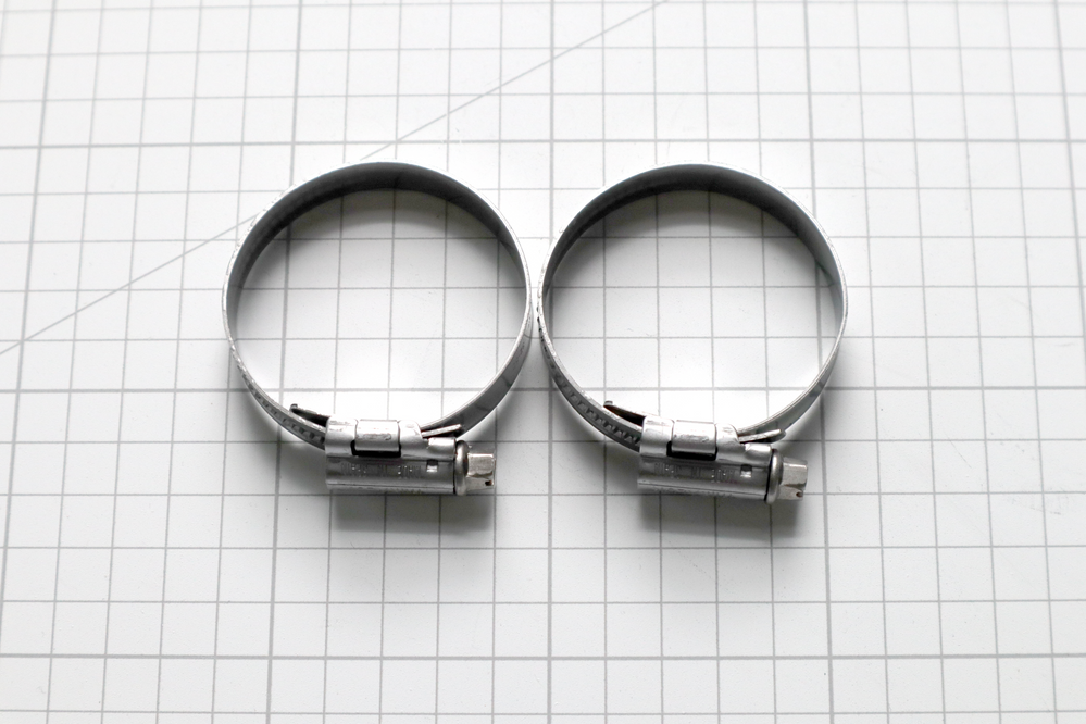 Hose clamp set (2 pcs)