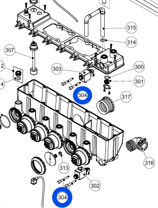 Solenoid Valve Plate Screw