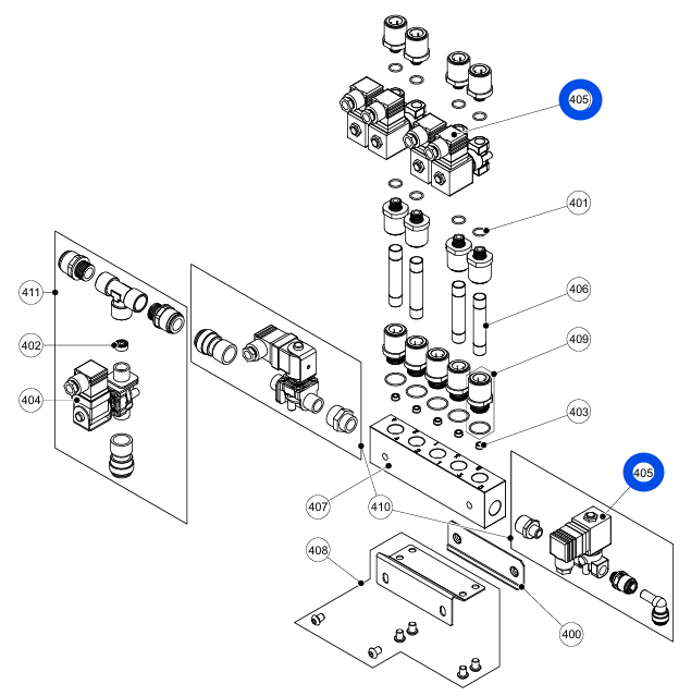 Stage/Drain Valve