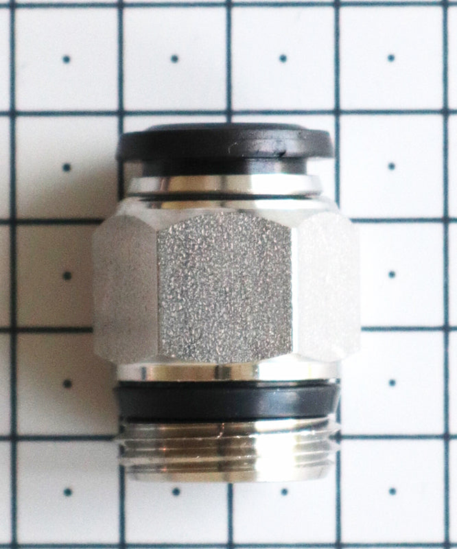 Screw-type connector ø12-1/2" INOX DUAL