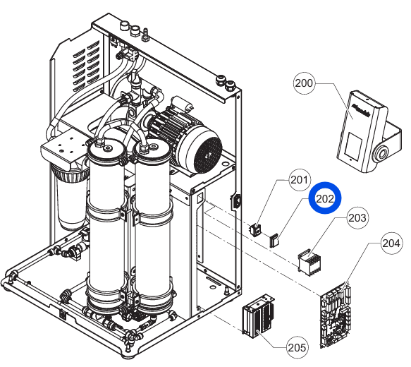 Cap for Unit Switch (IP54)