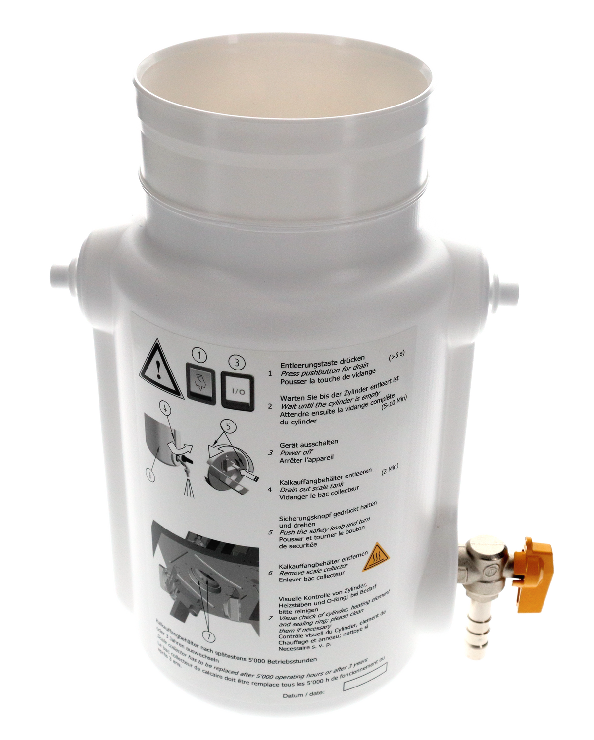 MK5 Scale collector tank 516 — Condair Parts UK